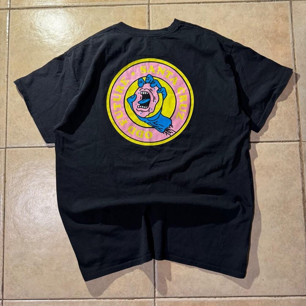 Y2k santa cruz black cotton tee Size L in Mens